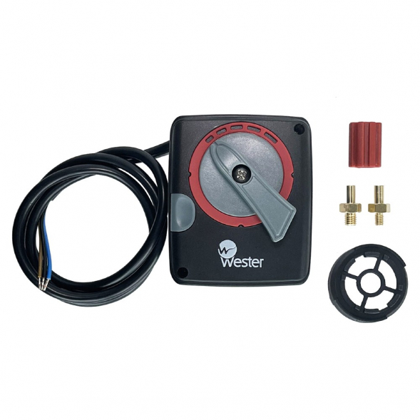 Привод Wester поворотный 3-точ. 220В, 6Нм, 90 гр., 60 сек. конц. выкл., ARS62303P60A